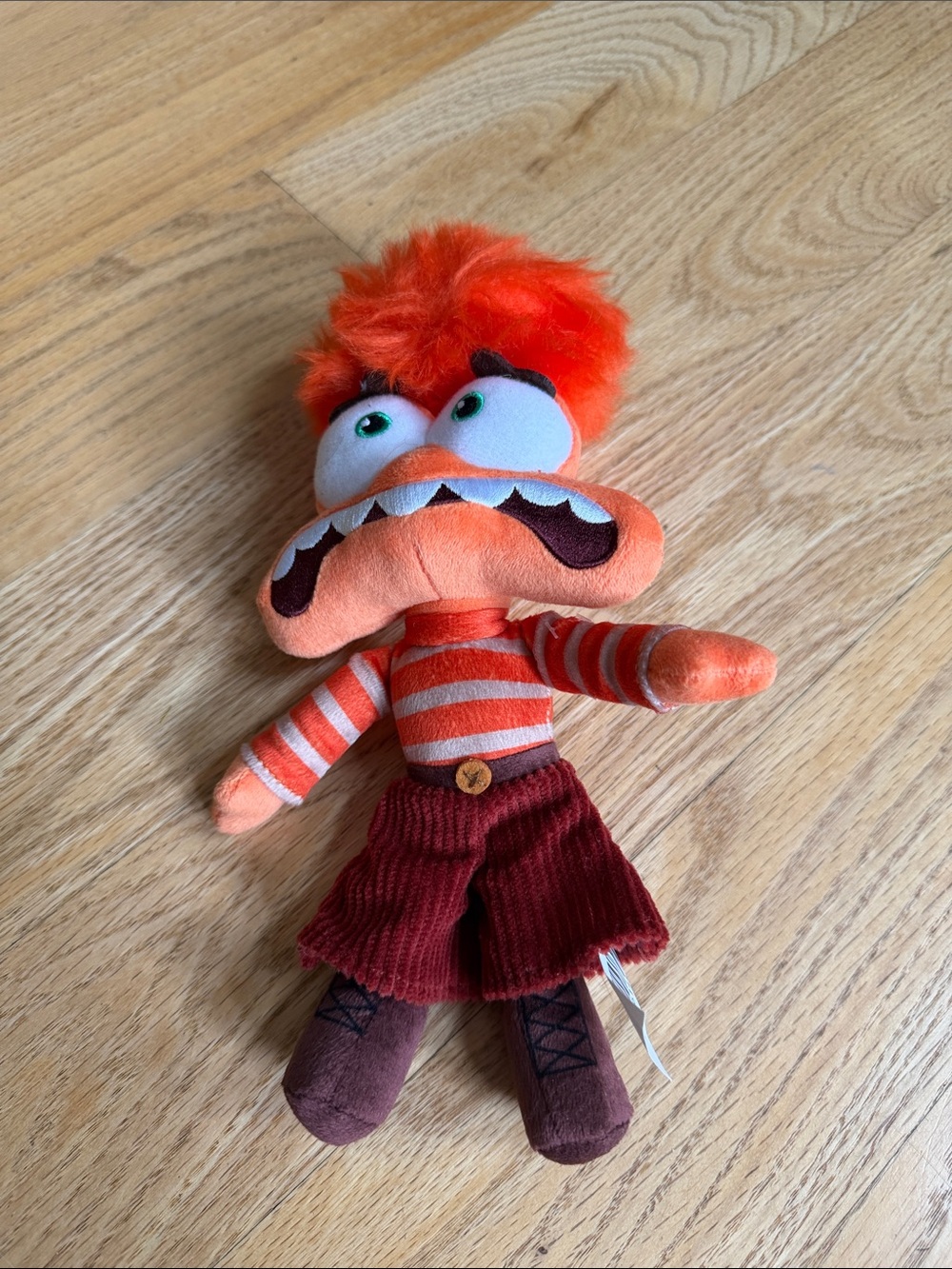 Disney Pixar Inside Out 2 Anxiety Talking Plush